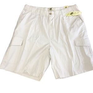 NWT Joe Marlin Mens Cargo Shorts Stone Size X Large